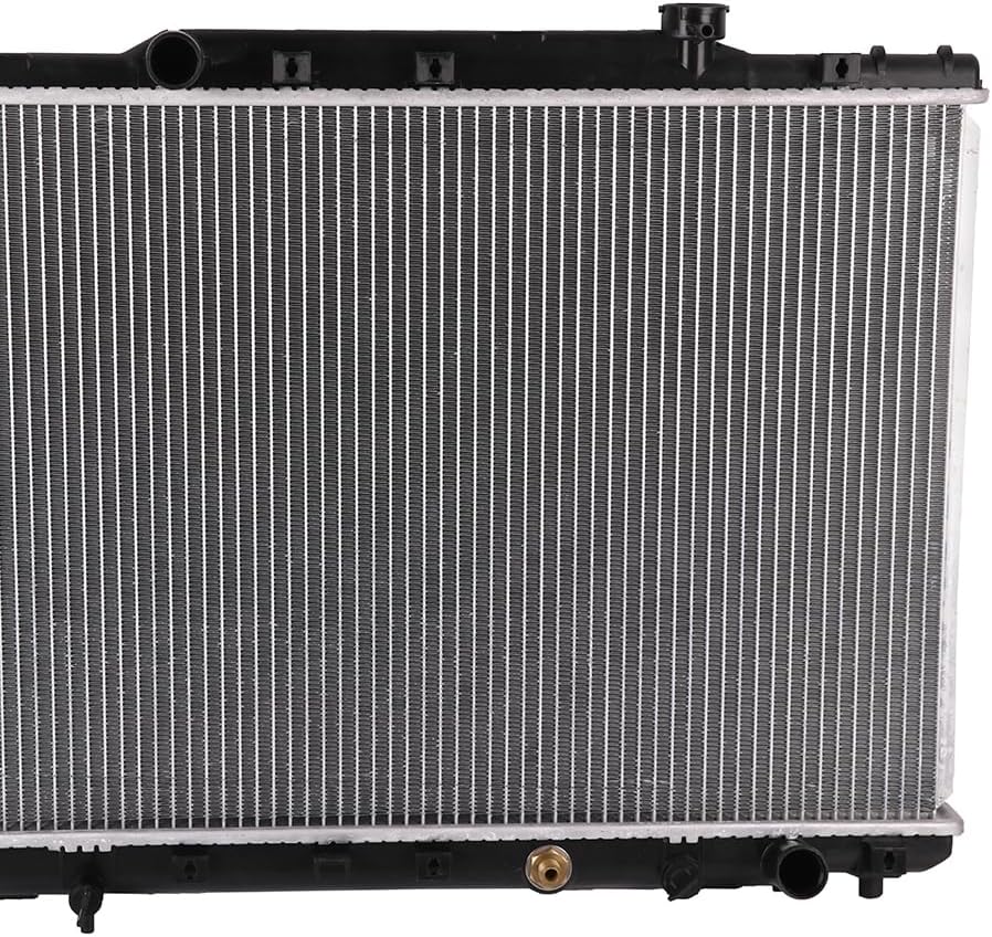SCITOO Engine Coolant Aluminum Radiator Assembly for 1992-1996 for Toyota for Camry 2.2L; Replace: 1318