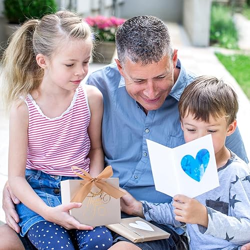 Miniatura 6 de DECHISY Paquete de 50 bolsas pequeñas de agradecimiento con asa a granel, bolsas de regalo de agradecimiento de 5.5 x 2.5 x 4.7 pulgadas, bolsas de