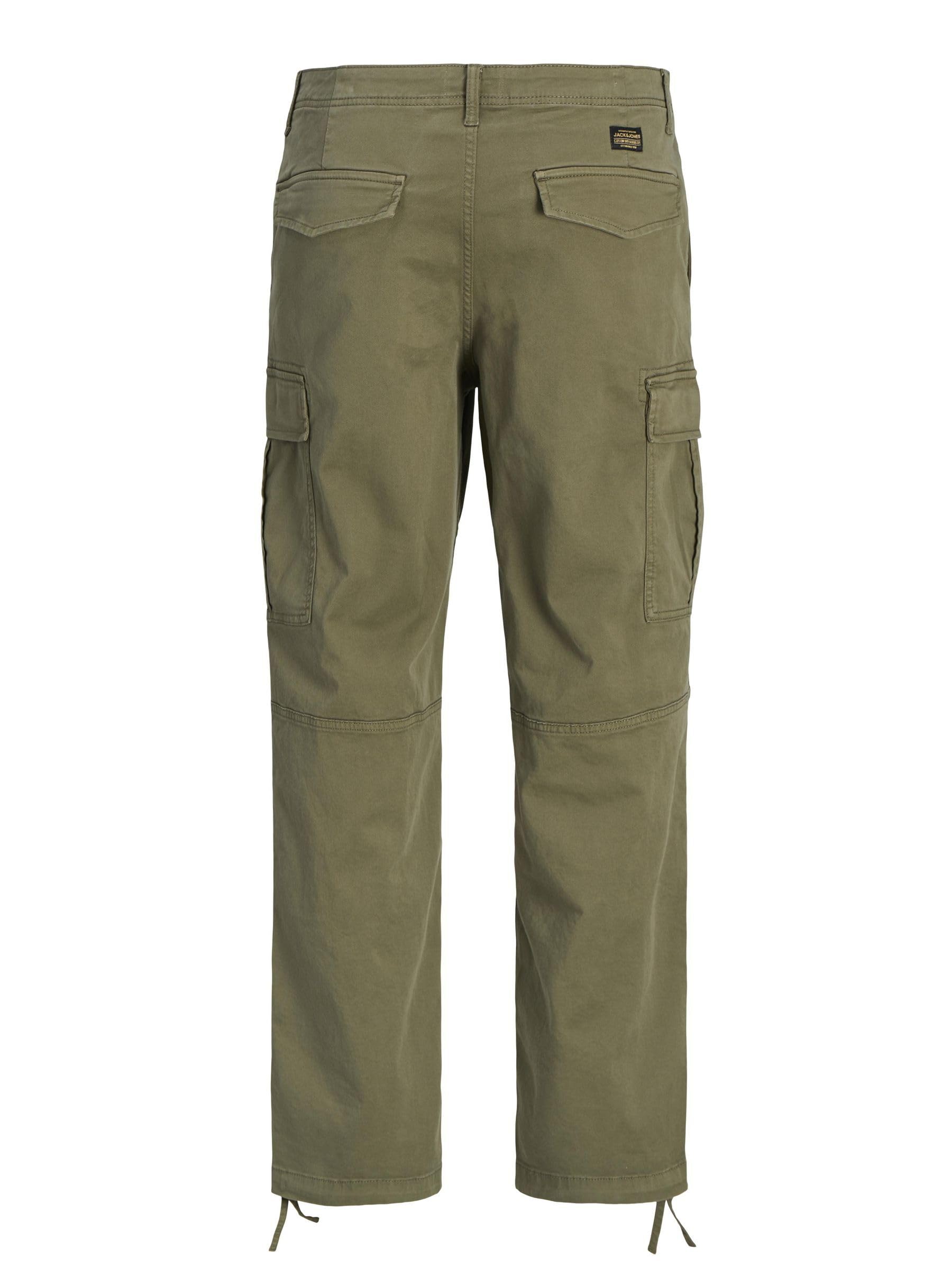 JACK & JONES Jpstkarl Jjharlow Cargo Noos - bojówki Mężczyźni