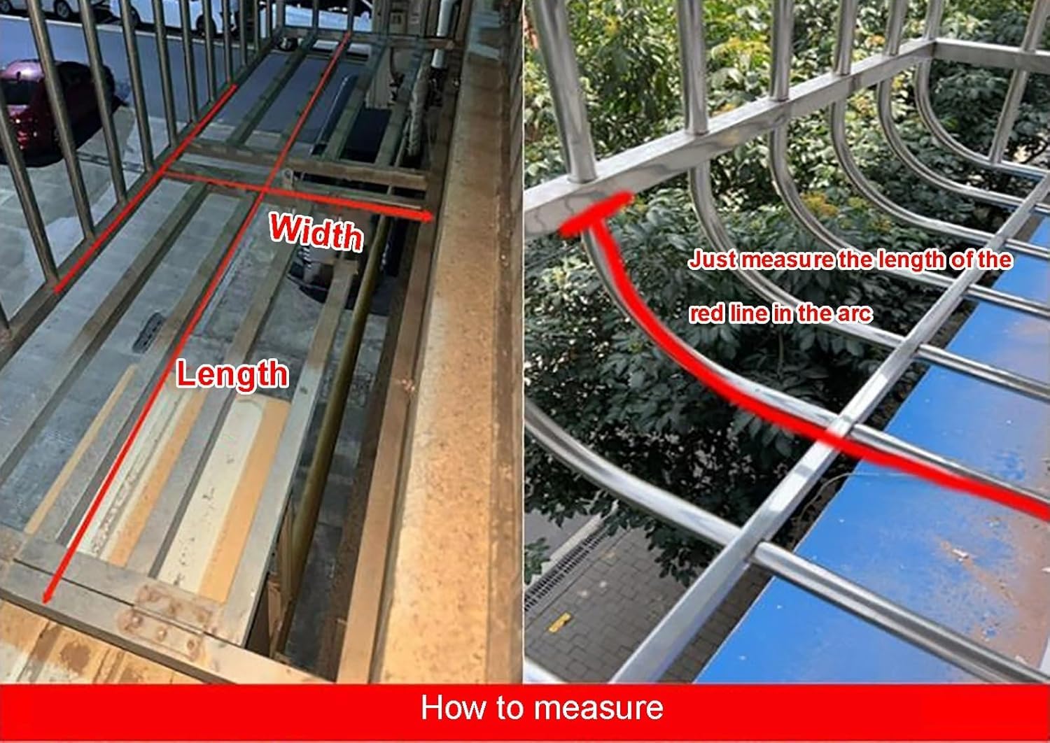 Arkusz Perforowanej Siatki Ze Stali Nierdzewnej 304 | 1 szt. Panele siatkowe o grubości 0,3 mm, metal dekoracyjny, przegrody zabezpieczające balkon(40x100cm)