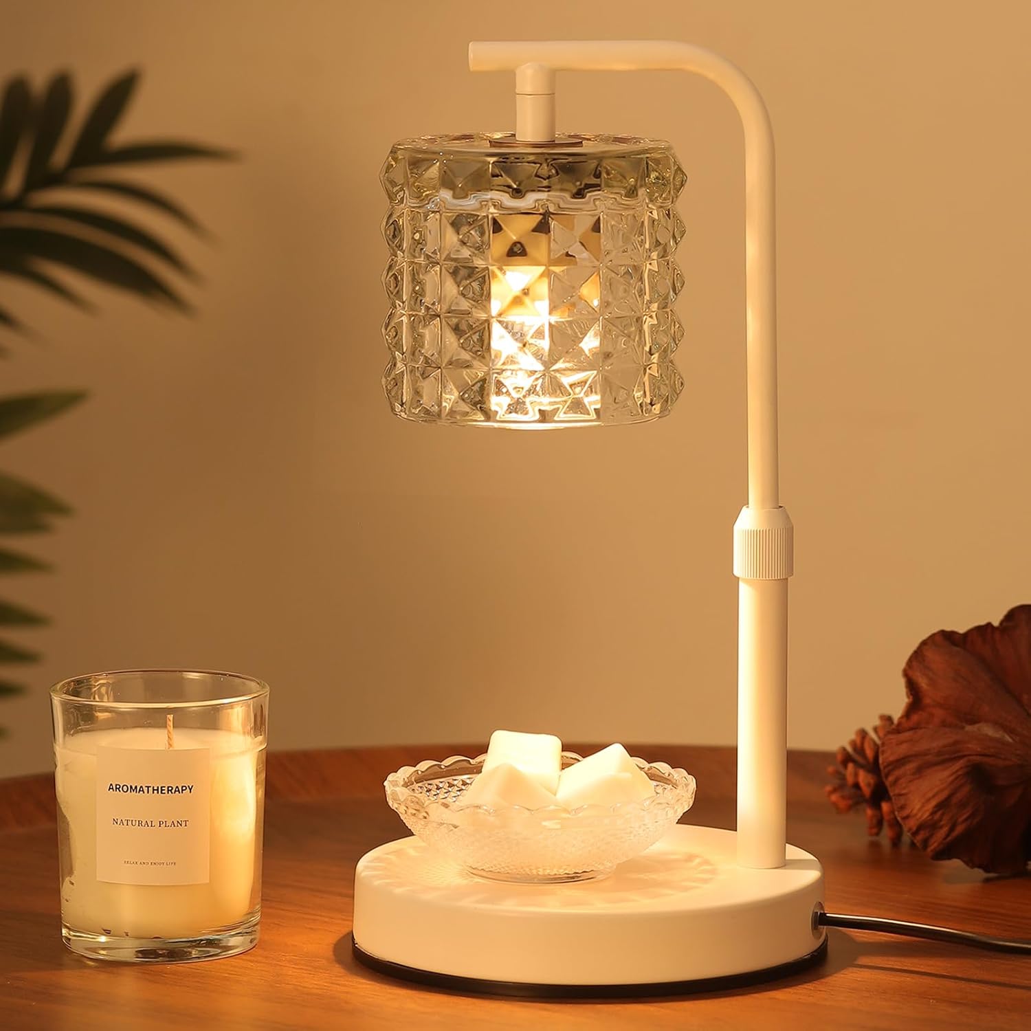 MUAOSKY Candle Warmer Lamp 2in1 for Scented Candle and