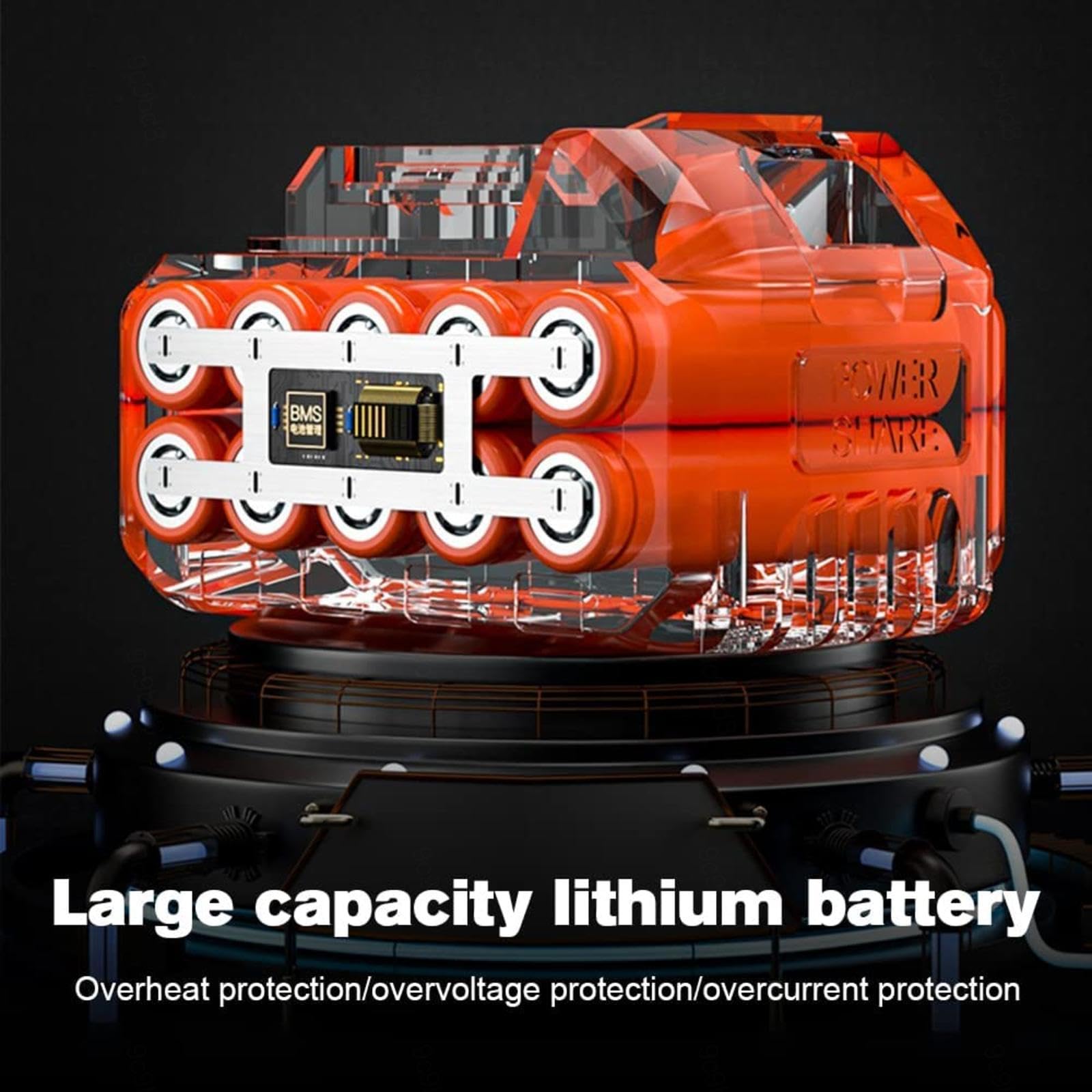 Pistola De Alta PresióN PortáTil BateríA, Potencia 600w, Dos BateríAs 24v1500mah Pistola Presion Agua, PequeñO Y Ligero Lanza Hidrolimpiadora, para Regar Flores, IrrigacióN