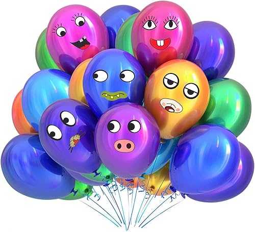 Miniatura 6 de 3 rollos de 3000 piezas coloridas de ojos y nariz, boca, lindas calcomanías autoadhesivas de dibujos animados para manualidades, juguetes y