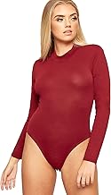 WearAll - Long Sleeve Top Turtleneck Leotard - Sizes 8-14