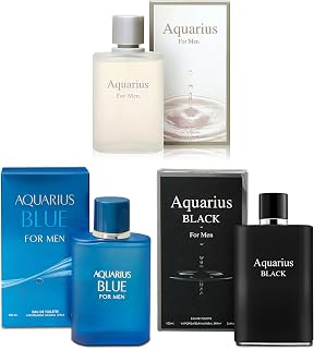 3PCS Men's Cologne Eau de Parfum Gift Set - 3.4 Fl Oz Each | Citrus Spicy & Woody Ambergris Fragrance | Luxury Perfume for Day & Night