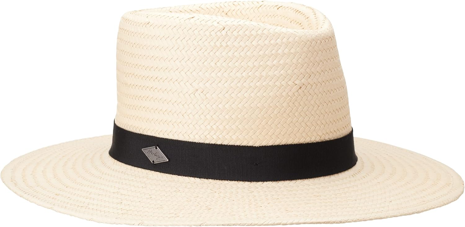 Chapeau Paille Femme Plage Chapeau De Soleil Hurley Femme - Panama En