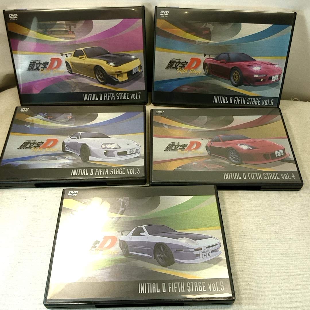 Amazon.co.jp: 頭文字D（イニシャルD）DVD 5thStage 全7巻+FinalStage