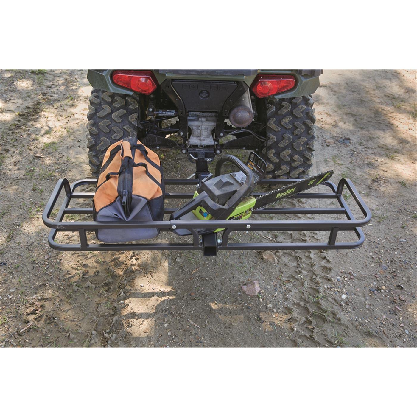 Guide Gear ATV Hitch Cargo Carrier Rack Mount 300 lb Capacity Heavy-Duty Steel 48 l. x 19.25 w. x 4.75 h product thumbnail 6