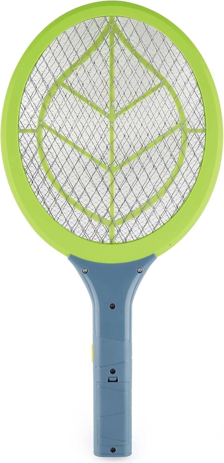 Electric Fly Swatter Fly Killer Bug Zapper Racket for Indoor and Outdoor (2 Pack) (2AA Batteries not Included)