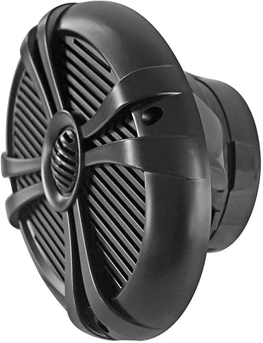 Miniatura 4 de Par Rockville RMSTS69B 6 x 9 1000 W - Altavoces para barcos marinos impermeables de 2 vías negro y resistente al agua, cubierta estéreo marina de