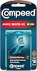 Compeed Advanced Blister Care Pads, Hydrocolloid Gel Cushions for Instant Pain Relief and Faster Healing, Sports Medium Heel, 5 Count (2 Packs)