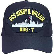 USS Henry B Wilson DDG-7 Ball Cap Hat