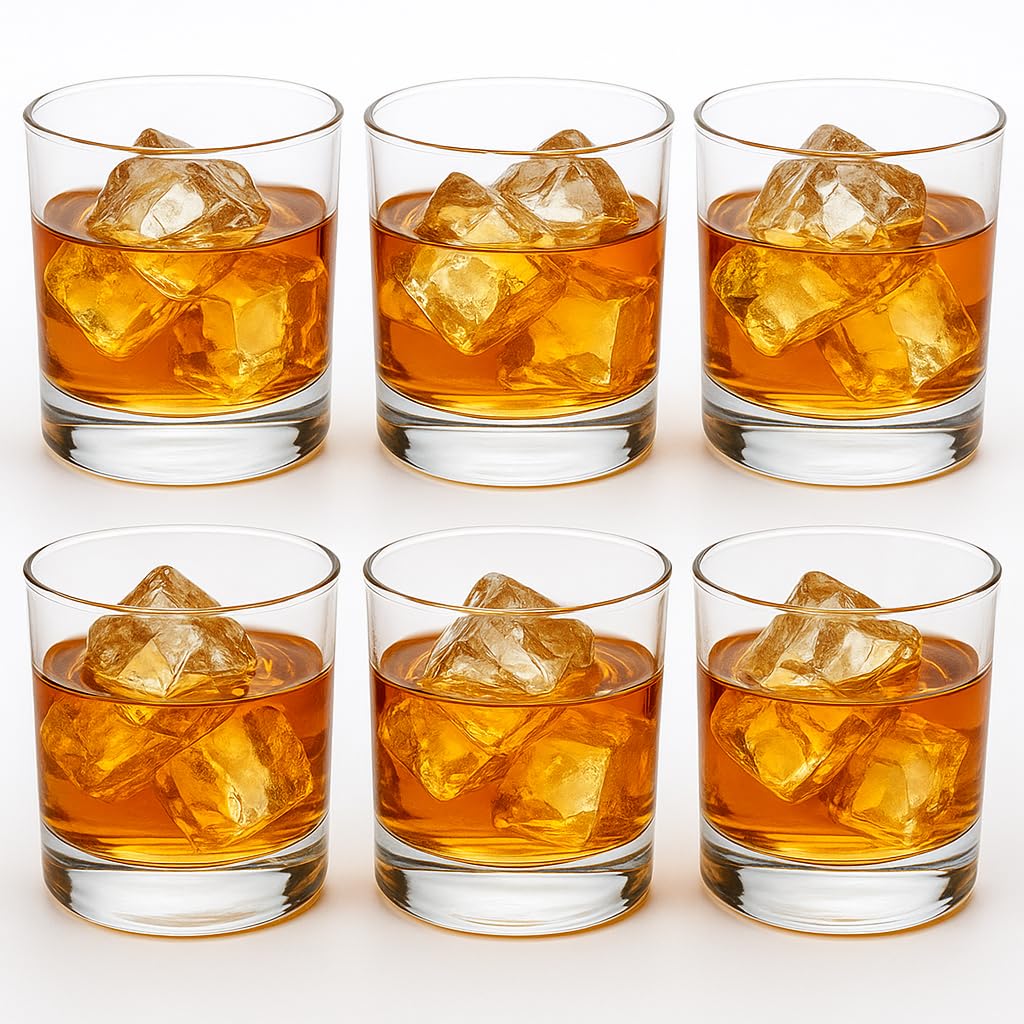 Aderia Straight Old Rock Glass Set of 6