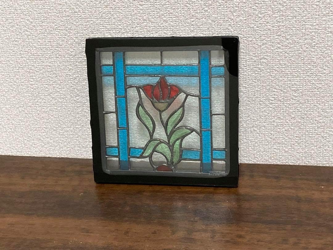 おひさまモチーフ ステンドグラス パネル ステンドグラスおひさま