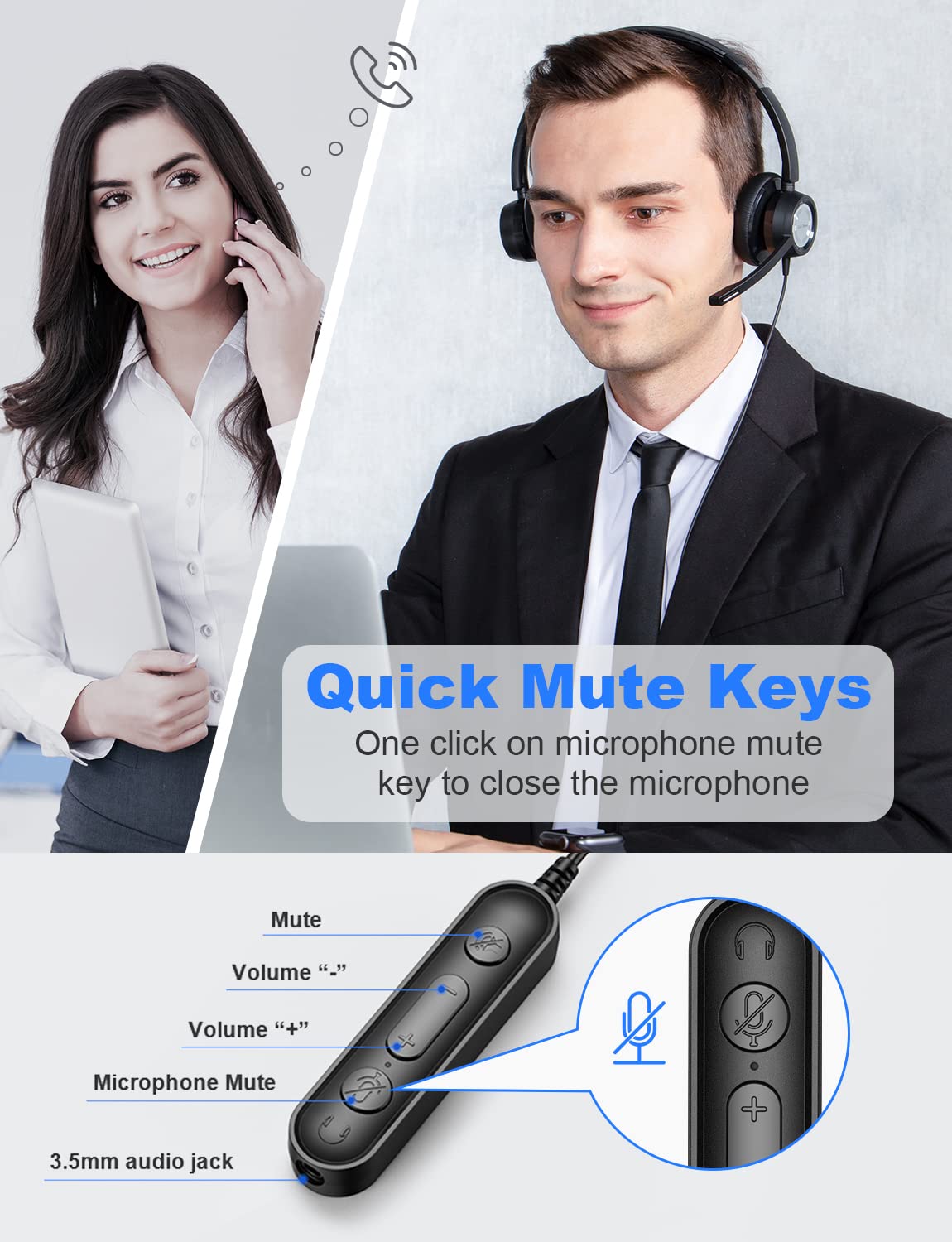 Casque Bluetooth Link Dream Avec Micro - 24h D'autonomie Pour Télétravail Et Appels