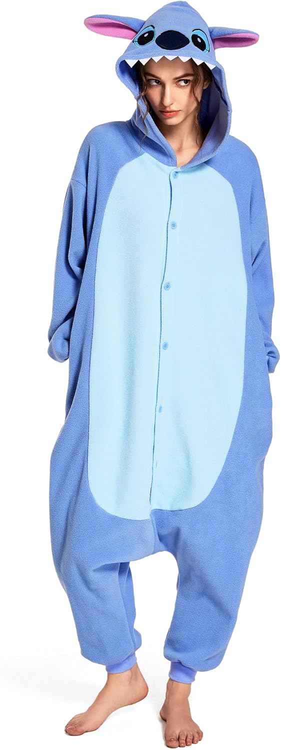 CANASOUR Unisex Adult Halloween Costumes Animal Anime Cosplay One-Piece Pajamas Christmas Onesie - Image 2