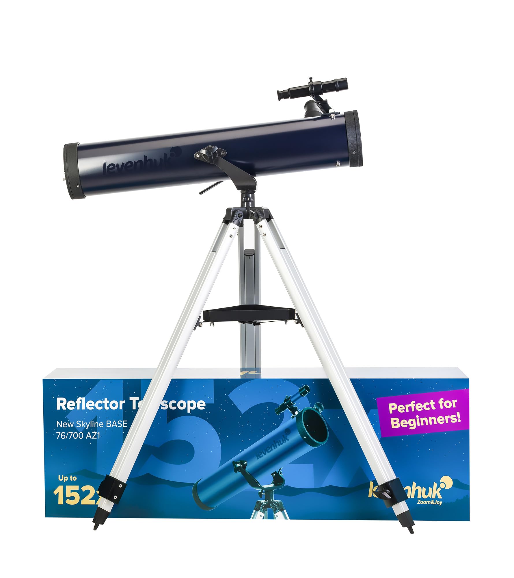 Levenhuk New Skyline BASE 76/700 AZ1 Telescopio Astronomico