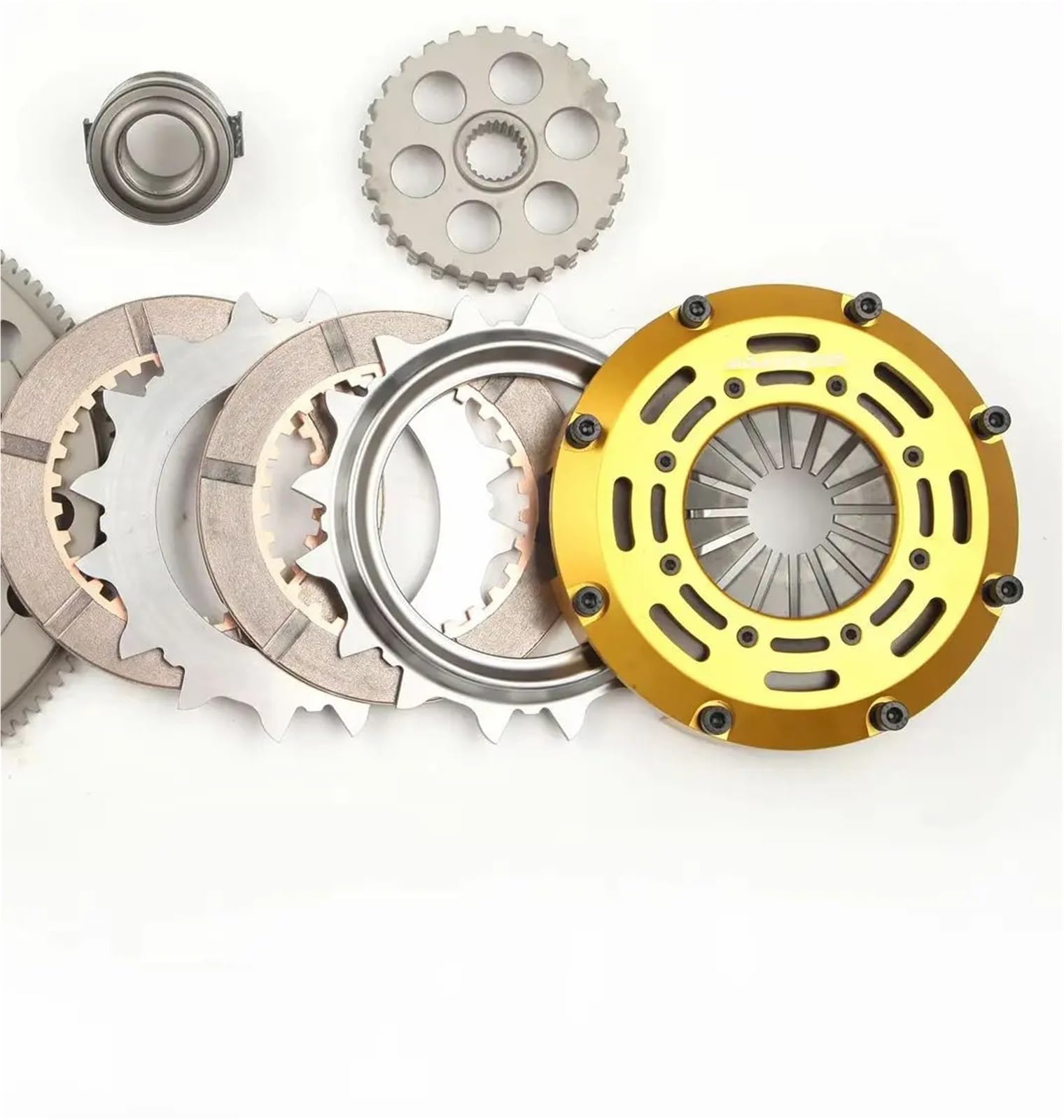 Sprzęgło samochodowe Pasuje do zestawu sprzęgła ADLERSPEED RACING z podwójną tarczą pasującego do BMW 04-05 325 330 530 X3 Z4 E60 E46 E83 E85 M54 6-BIEGOWA ŚREDNIA WT