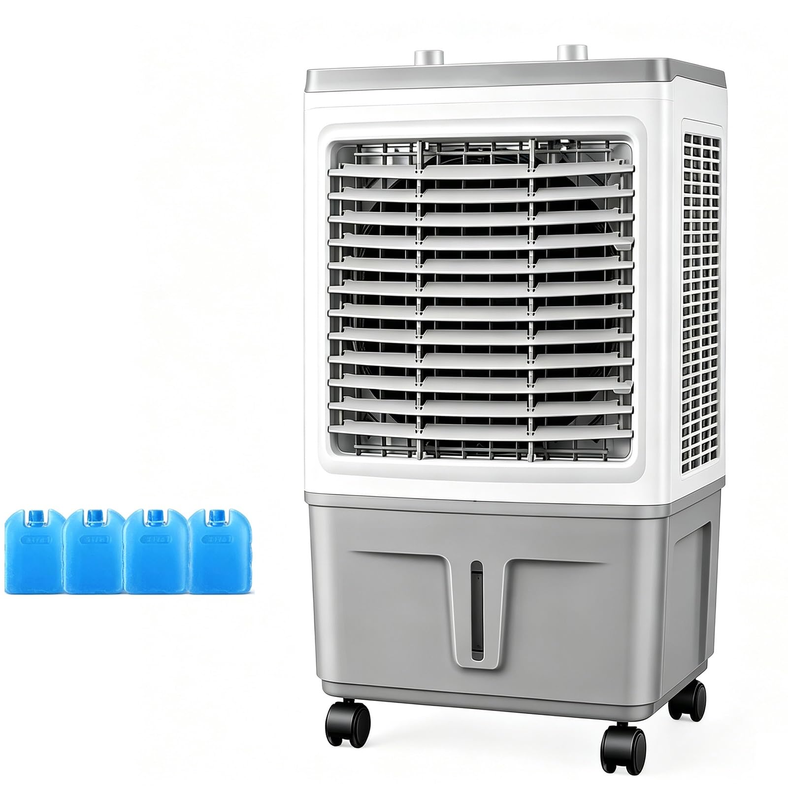 34100CFM Evaporative Air Cooler, 7.9 Gal Tank, Air Cooler Portable