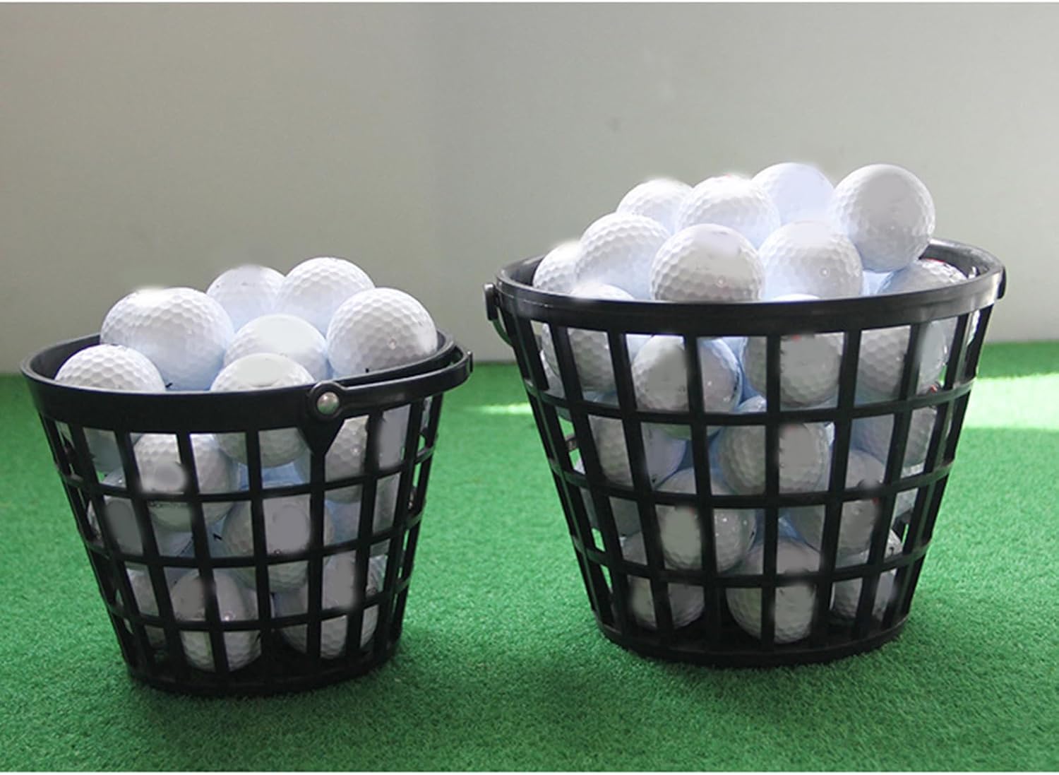 Balls Bucket Balls Basket with Handle Balls Storage Bucket Basket Golfball Container Carrier