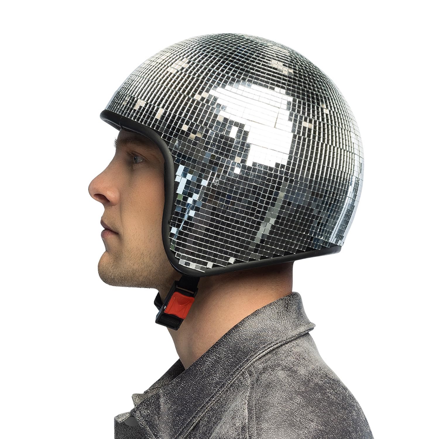 Boland - Disco Helm für Kostüme, Karneval und Festivals, Kopfbedeckung für Erwachsene