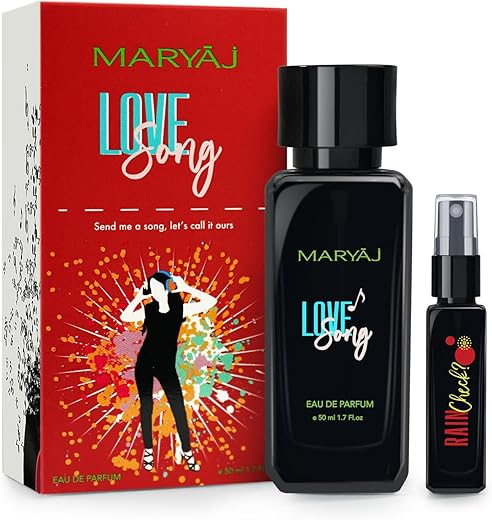 Maryaj Buy Love song 50ML & Get Rain check? 8ML Free Long lasting scent spray Gift for Men and Women