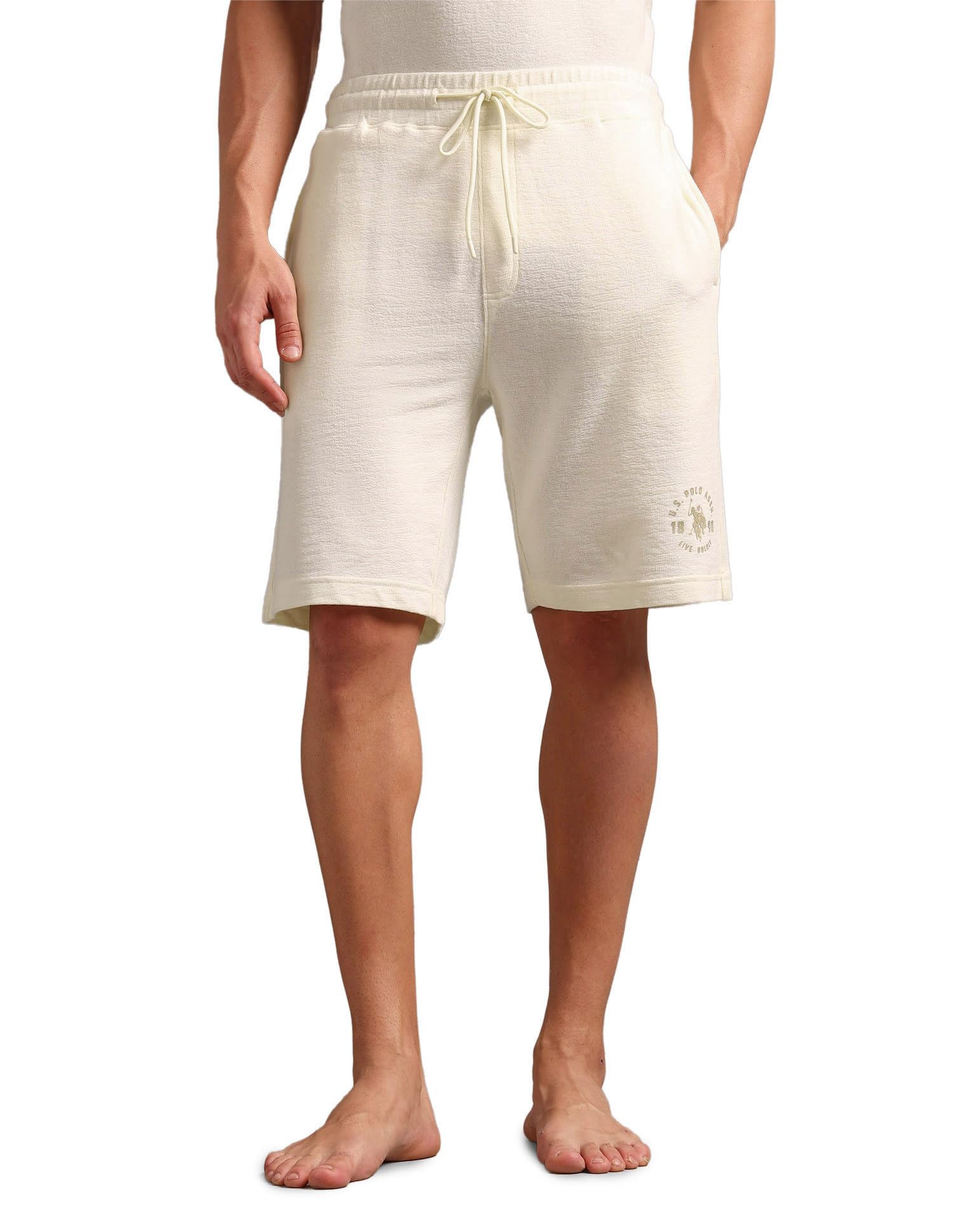 u.s. polo assn. Men's PS002 Breathable Premium Cotton Lounge Shorts-picture-41