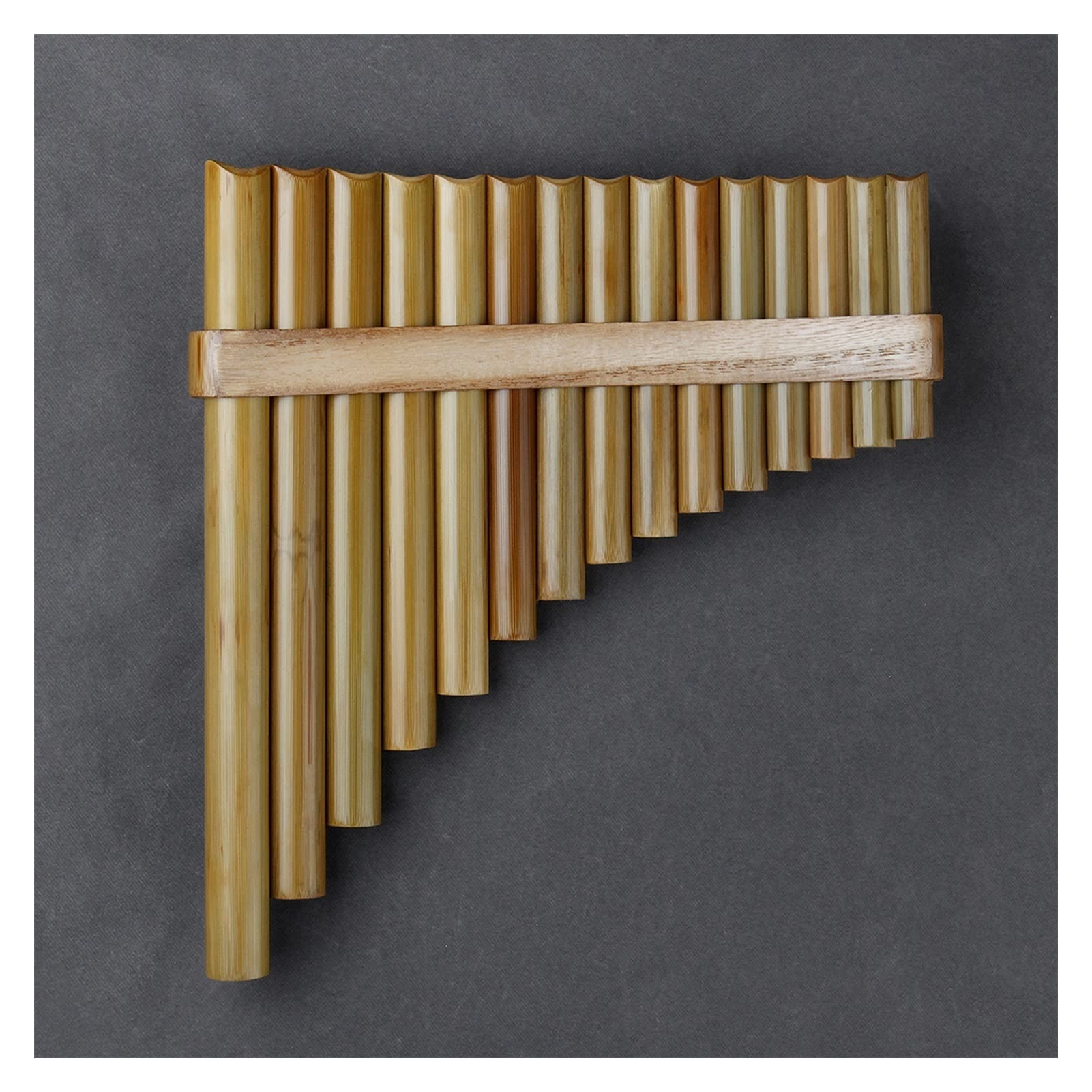 Flauto Pan 15 Tubi Pan Flauto G Chiave Strumento A Fiato A Mano Pan Pipes Strumenti a fiato tradizionali