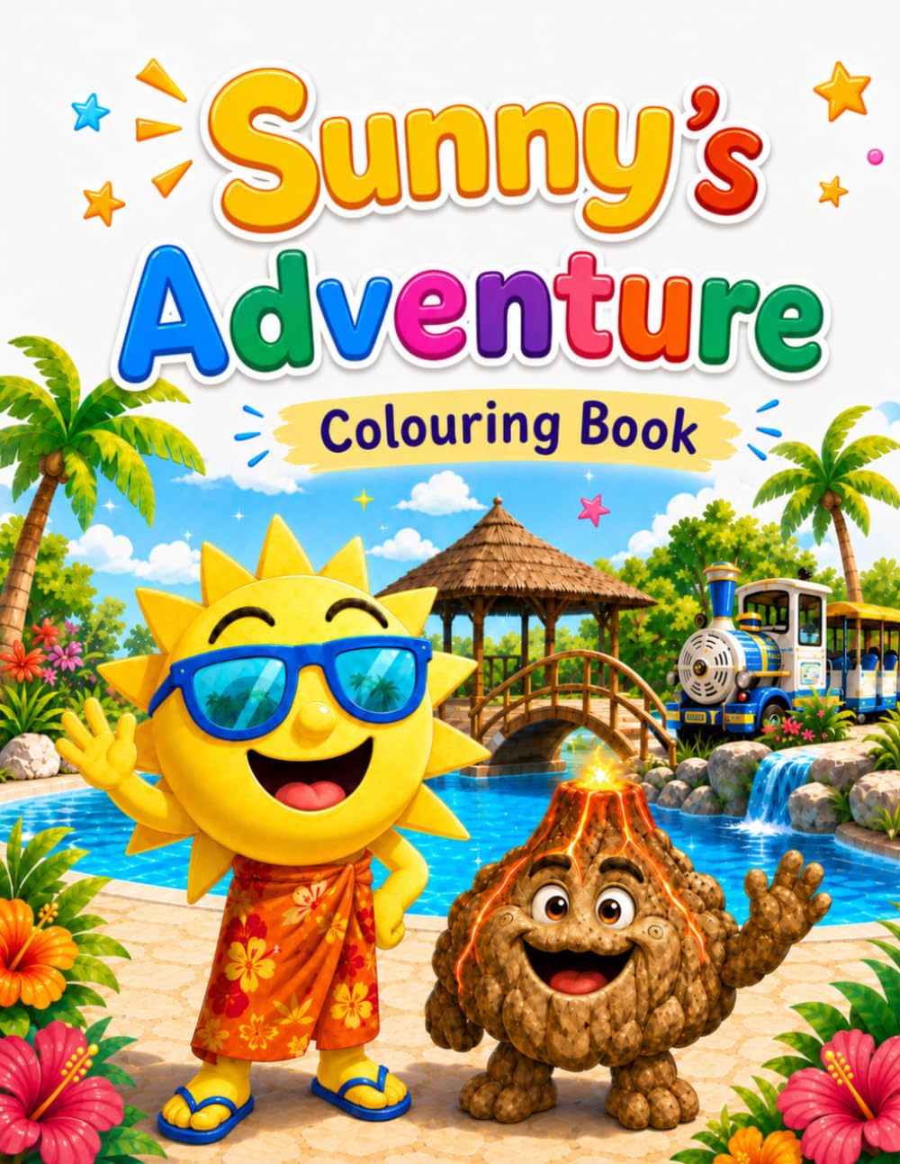 Sunny's Adventure: colouring book
