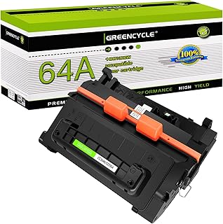 greencycle 1 PK Compatible Black Toner Cartridge Replacement for HP 64A CC364A for Laserjet P4014 P4014n P4015 P4015n P4515 P4515tn P4515x Series Printer