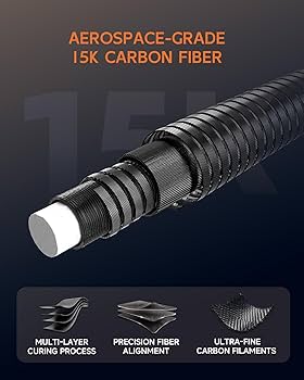 Amazon.co.jp: KONLLEN 2.0 カーボンファイバープールキュー
