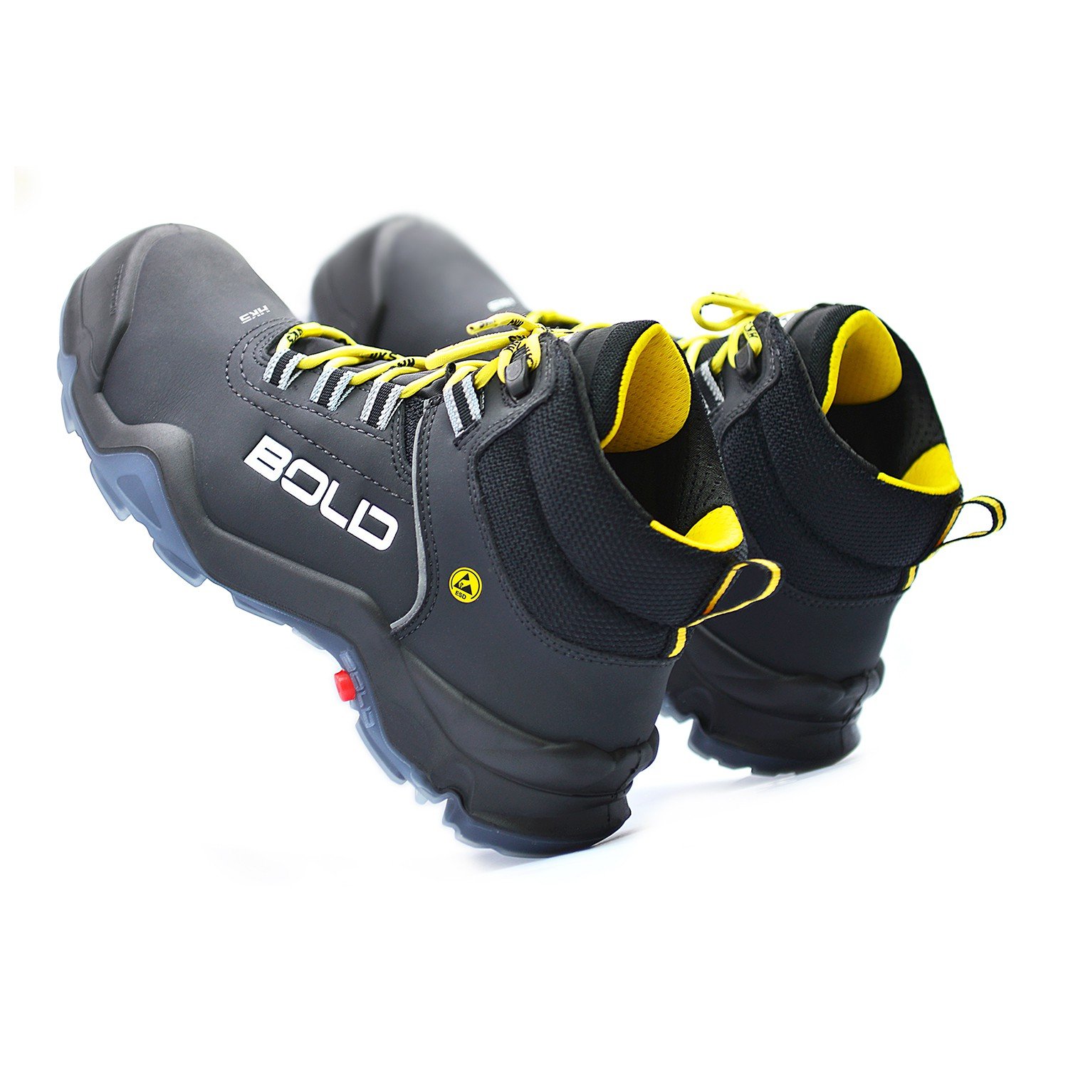 HKS Drive 1 VTP - S3 ESD SRC - Sicherheitshalbstiefel 45 Schwarz