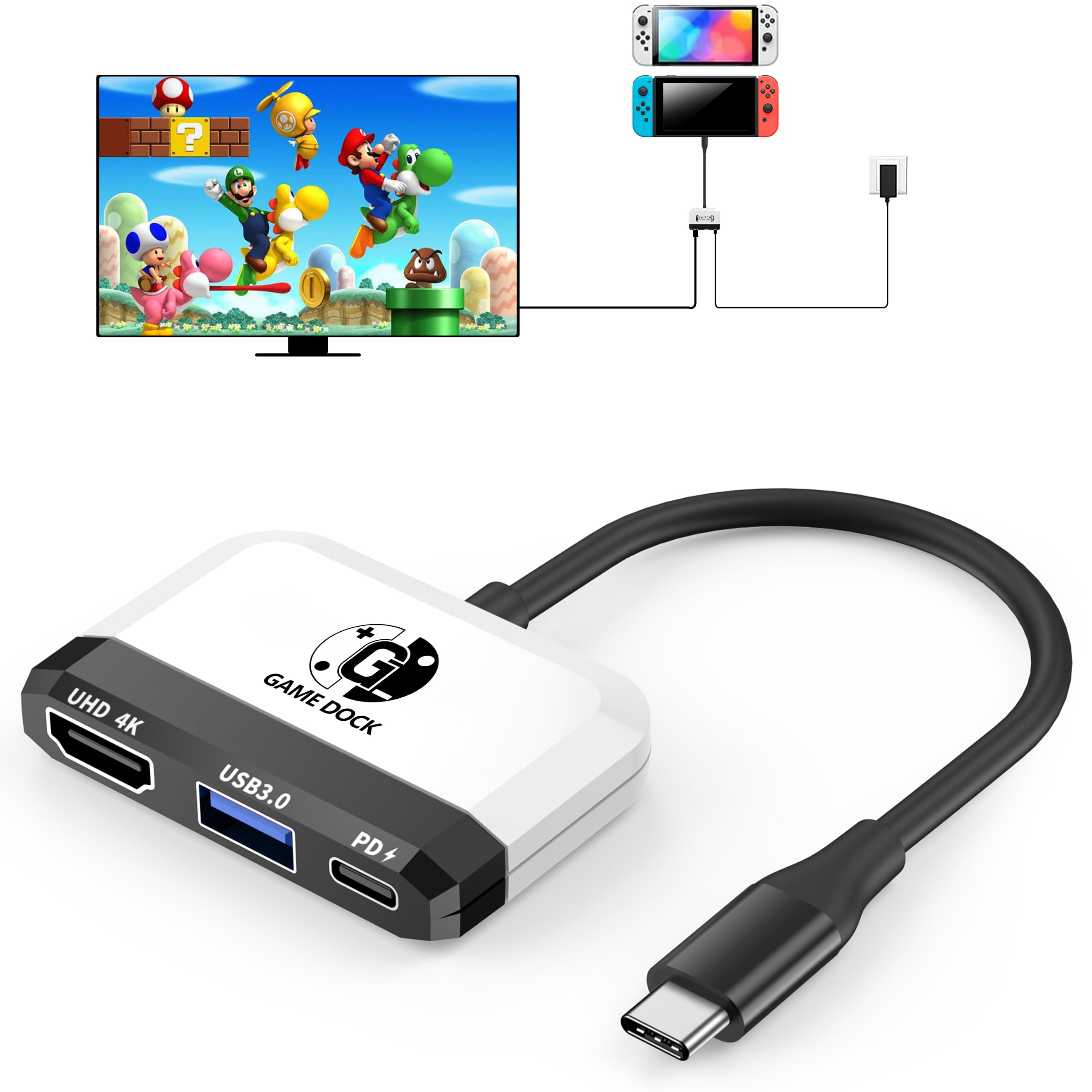Amazon.com: Switch Dock for Nintendo Switch 2/Switch/OLED, 3-in-1