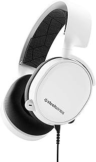SteelSeries Arctis 3, gamingowy zestaw słuchawkowy do gier na wszystkie platformy na PC, PlayStation 5, PS4, Xbox One, Nintendo Switch, VR, Android i iOS, Czarny