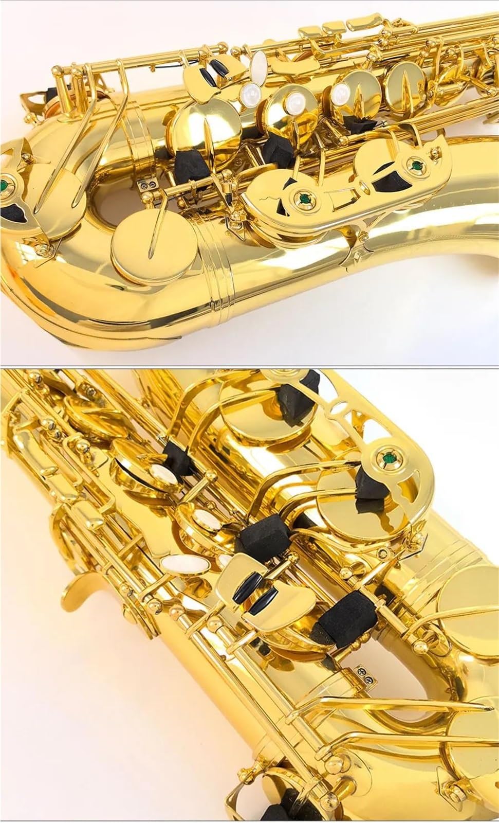 Saxophon Anfänger B-Tenorsaxophon Mit Koffer Musikinstrument