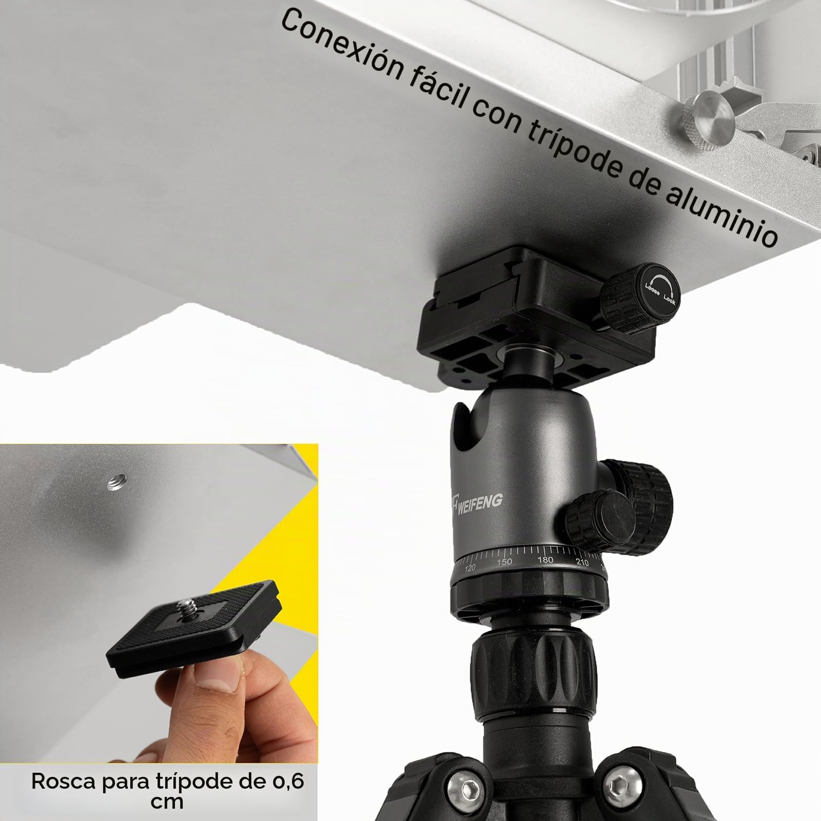 MEEDEN Caballete de aleación de aluminio, caballete Plein Air para pintar, trípode portátil ajustable para artistas, caballete de arte de viaje, caballete de mesa de escritorio