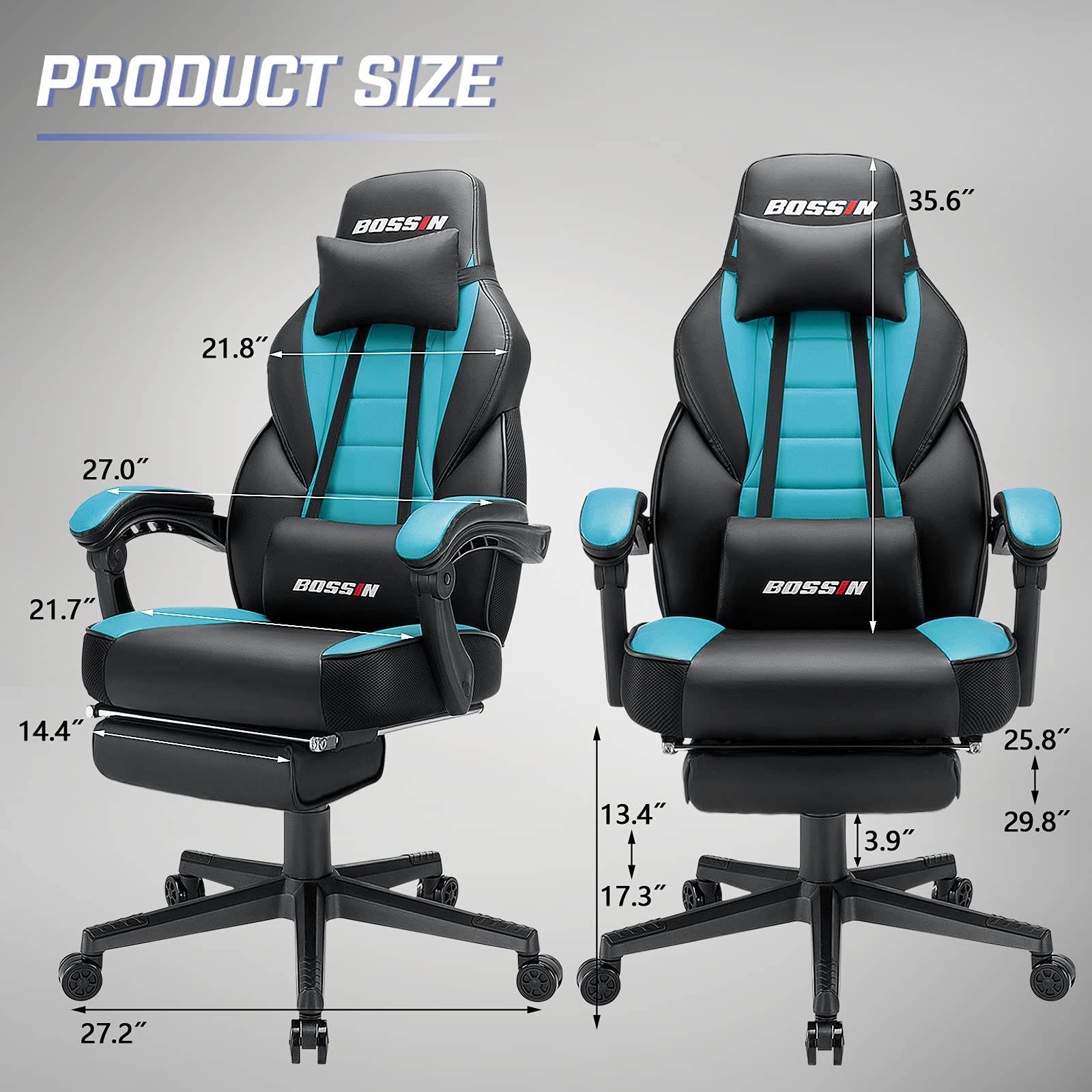 LEMBERI Gaming Chairs for Adults,Ergonomic Video Game Chairs with