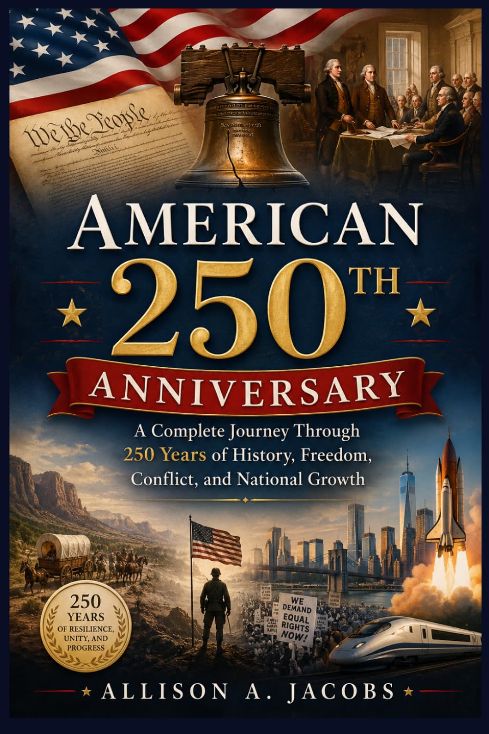 American 250th Anniversary: A Complete Journey Through 250 Years of History, Freedom, Conflict, and National Growth