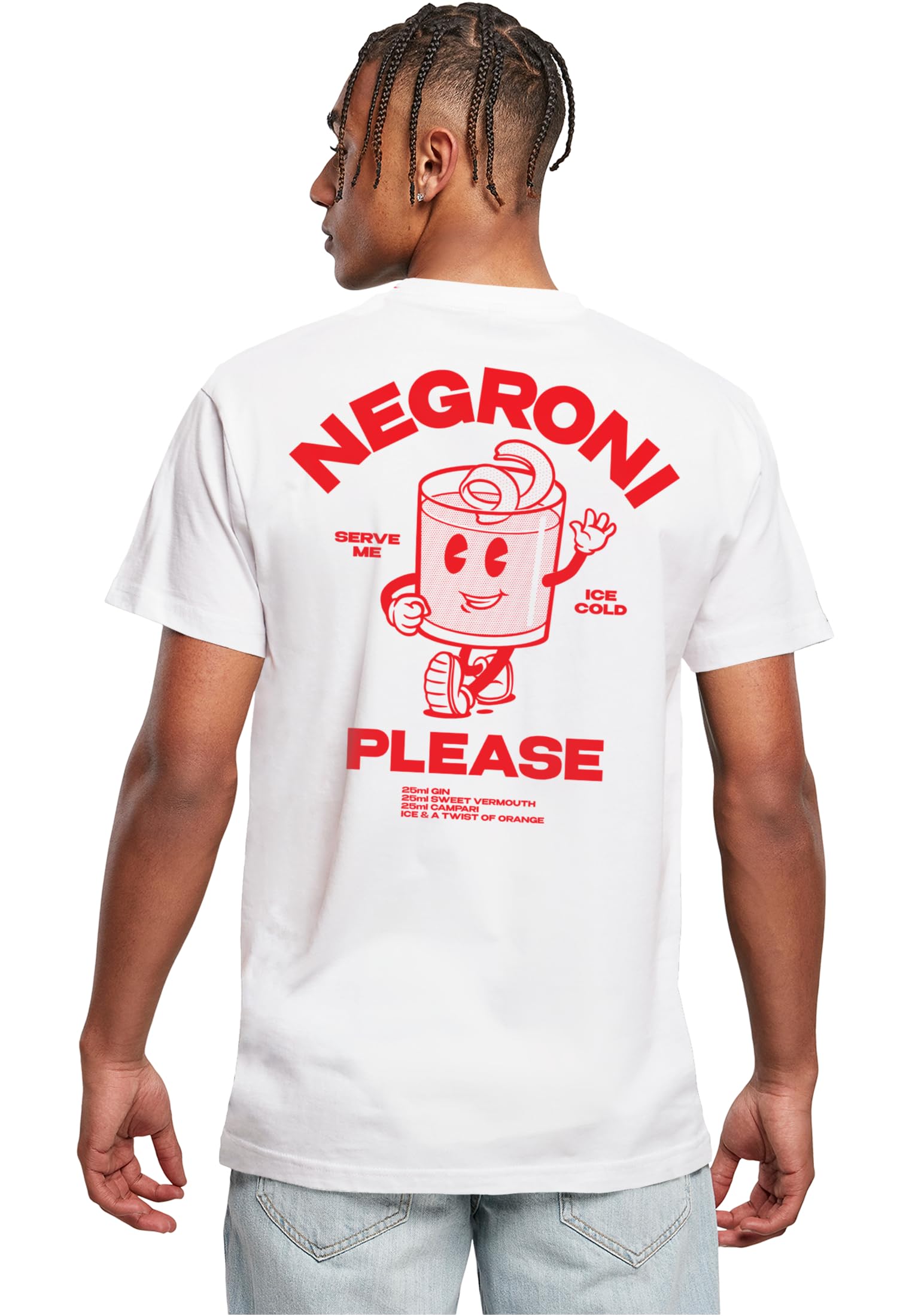 Mister Tee Koszulka Mężczyźni Mt3524-negroni Please Tee (1 w zestawie)