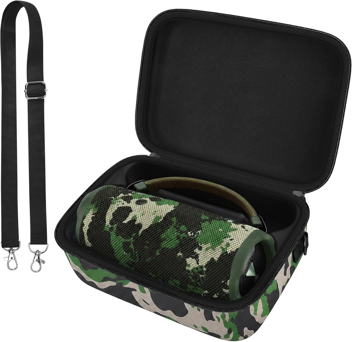 Comecase Speaker Case for JBL Charge 6, Handle-On Storage, Shoulder Strap