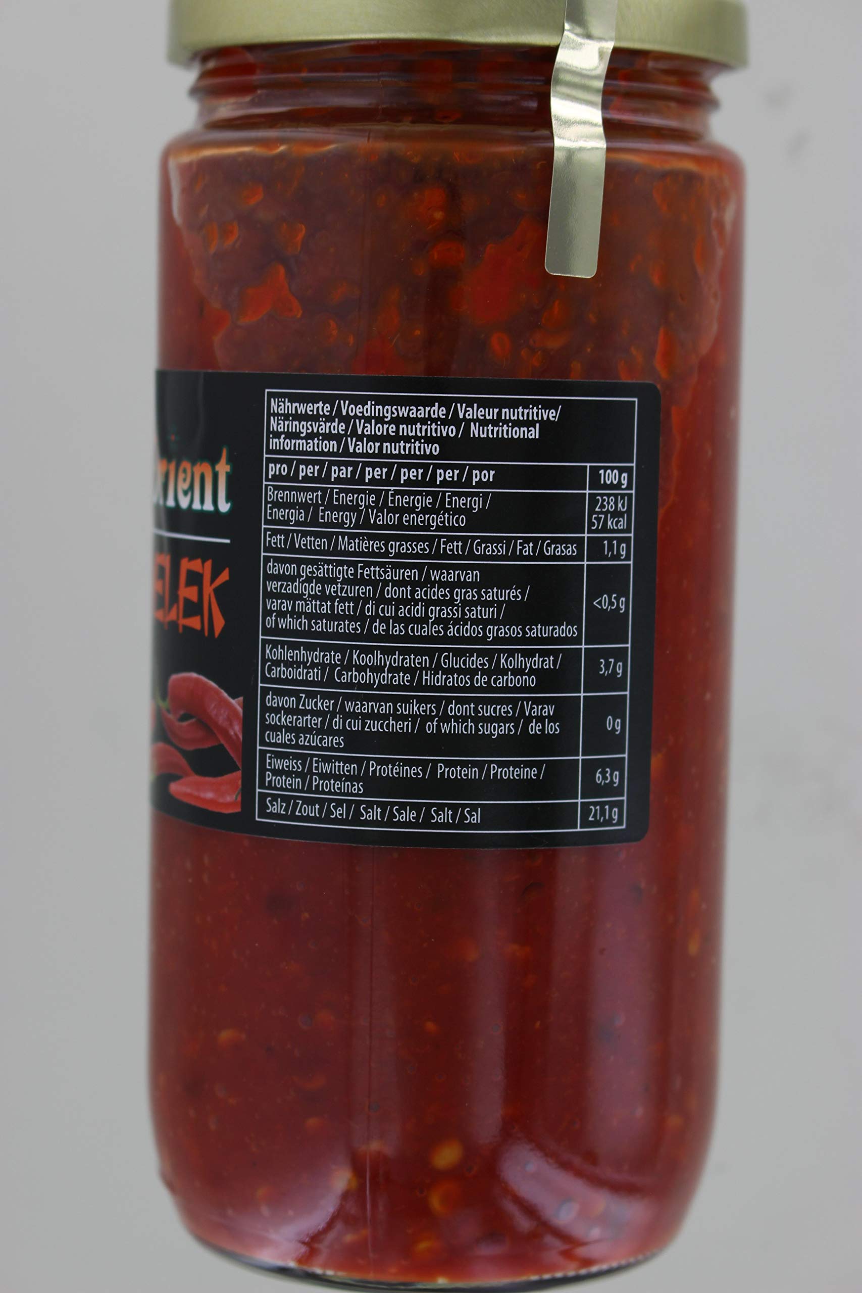 ROYAL ORIENT - Pâte de Chili Sambal Oelek - (1 X 400 GR)