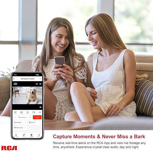 RCA Dog & Cat Smart Camera Treat Dispenser, — bottom and base construction detail