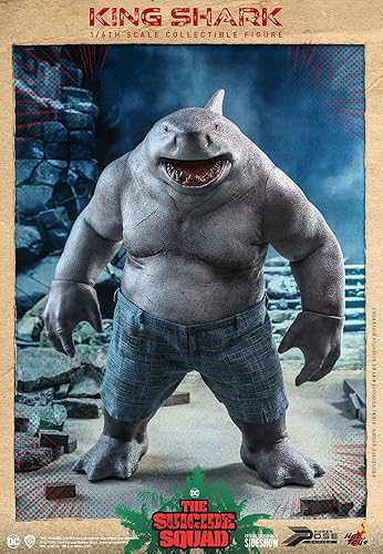 Hot Toys DC Comics The Suicide Squad King Shark Power Pose Series (PPS) Figura coleccionable a escala 16