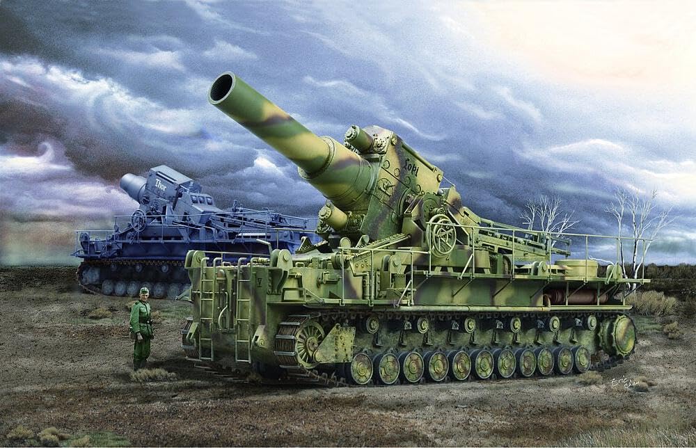新品未使用プラモデル1/35トランペッターWWII独軍カール自走砲列車搭載型 Amazon | トランペッター 1/35 ドイツ軍 カール重自走砲 040/041 00215