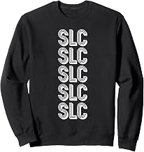 SLC Salt Lake City Airport Travel Sweatshirt