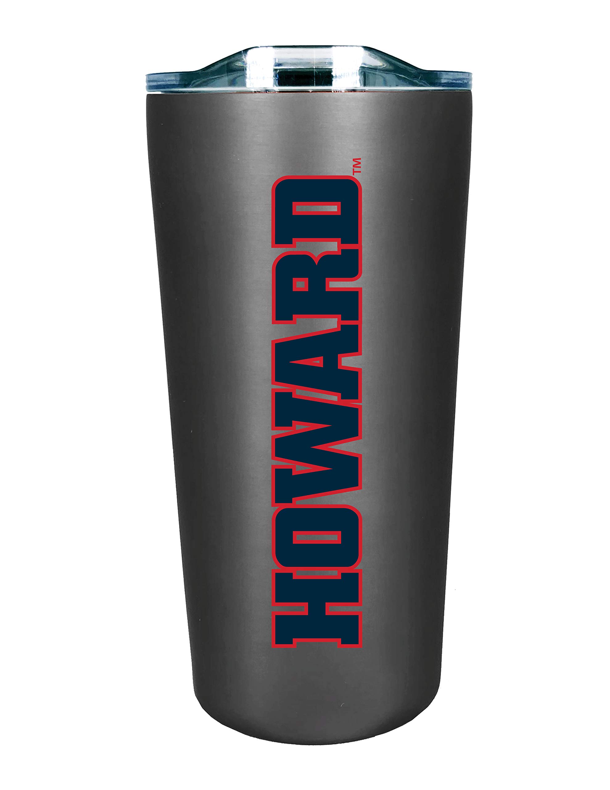 The Fanatic Group Howard University Double Walled Soft Touch Tumbler, Design-2 - Silver