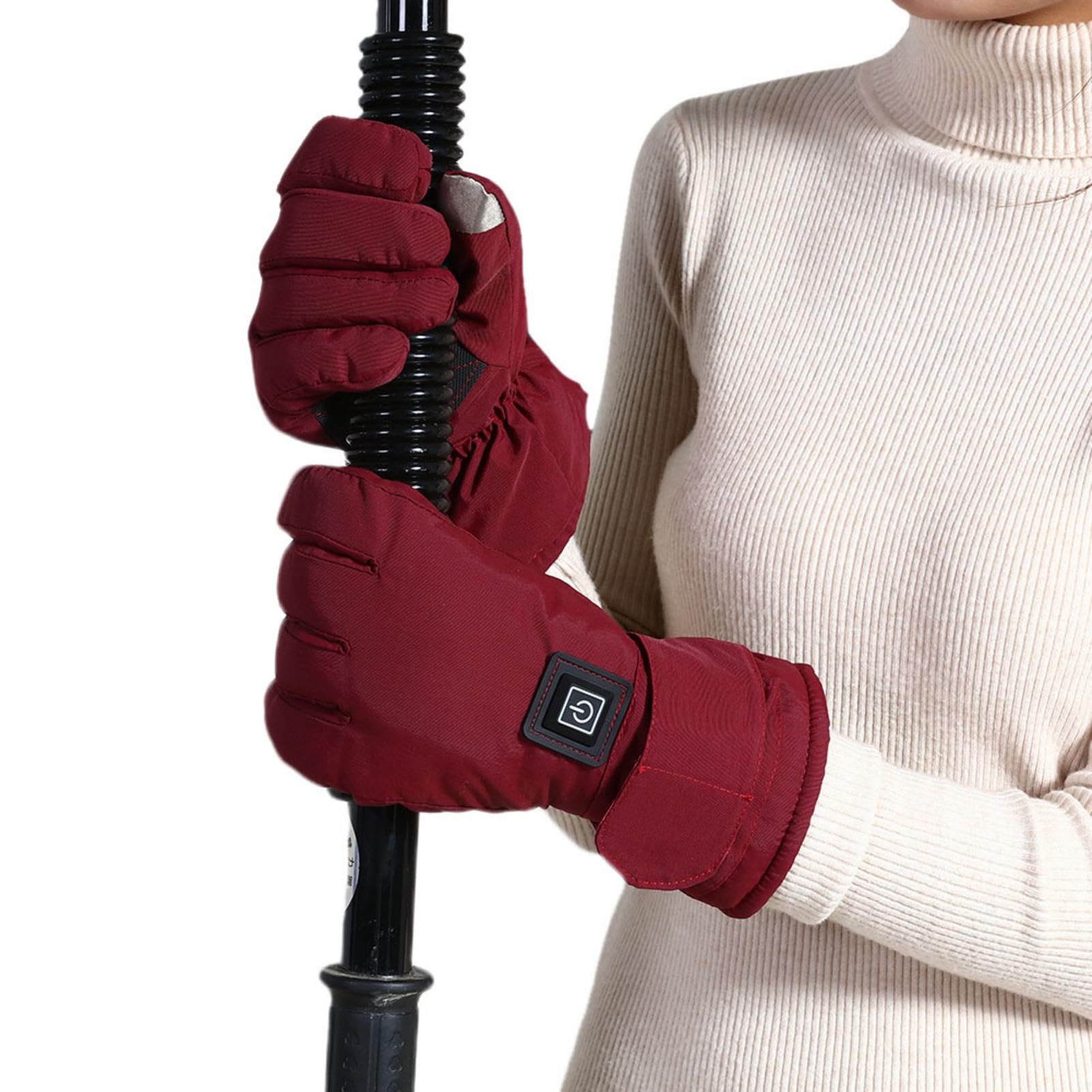 Guantes Calentadores,Guantes Calentadores Térmicos para Mujeres | Guantes de Pantalla Táctil de Pulgar, Guantes de Invierno para Mujeres, Guantes Calientes Impermeables, Guantes Calentadores para