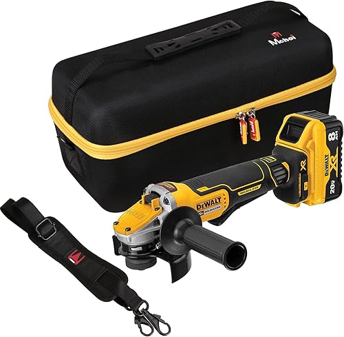 Miniatura 5 de Mchoi Funda rígida compatible con la herramienta de amoladora angular DEWALT 20V MAX (DCG413B y DCG416B), solo funda
