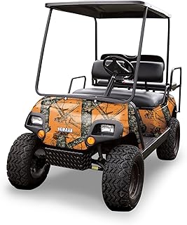 Mossy Oak Graphics Camouflage Golf Cart Wrap, no-fade 3M Vinyl with Matte Finish, Many Mossy Oak Patterns