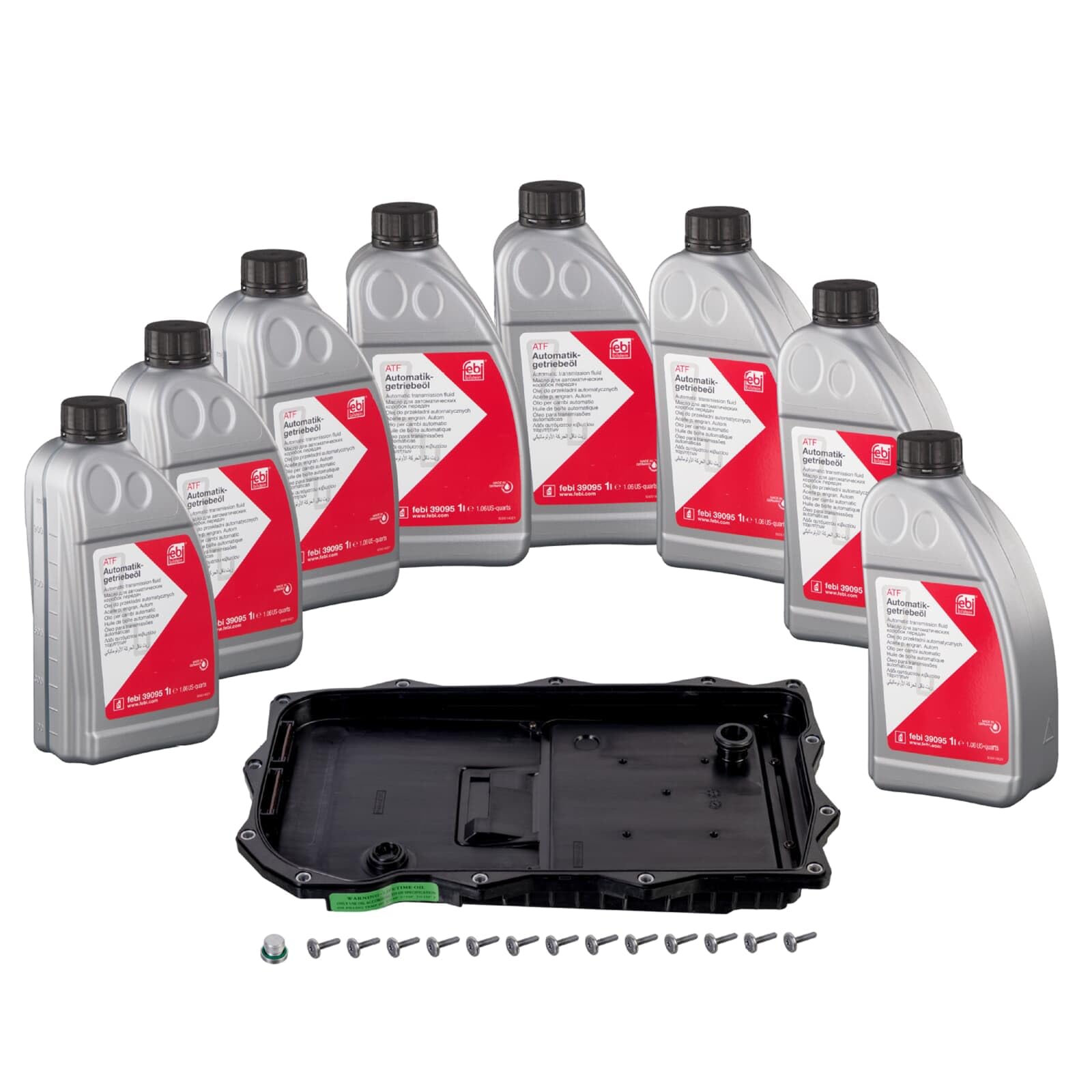 Febi Bilstein 176857 Getriebeölwechselsatz, 1 Stück | Kompatibel mit: BMW 1, 1, 2 Cabriolet, 2 Coupe, 3, 3, 3 Gran Turismo, 3 Touring, 3 Touring, 3 Touring Van, 4 Cabriolet